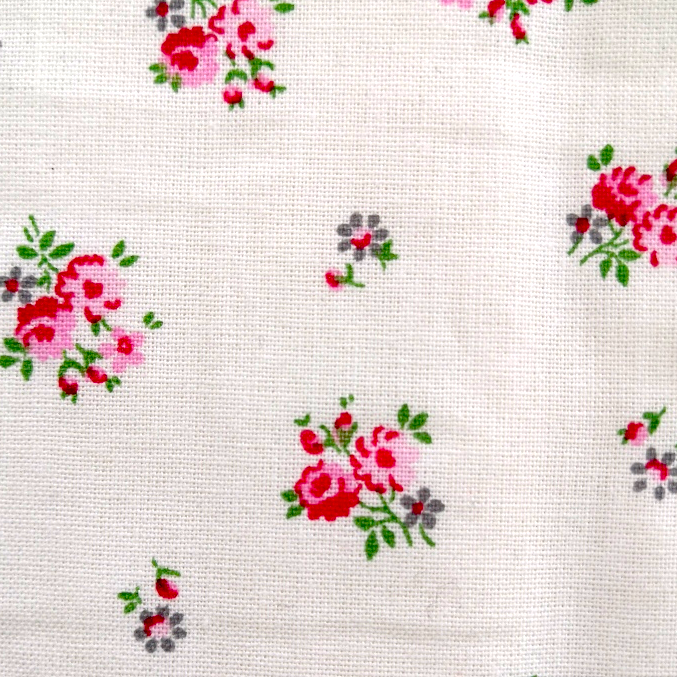 serviette hygienique lavable réutilisable (SHL) jour immprimé pour menstruations zoom tissu coton