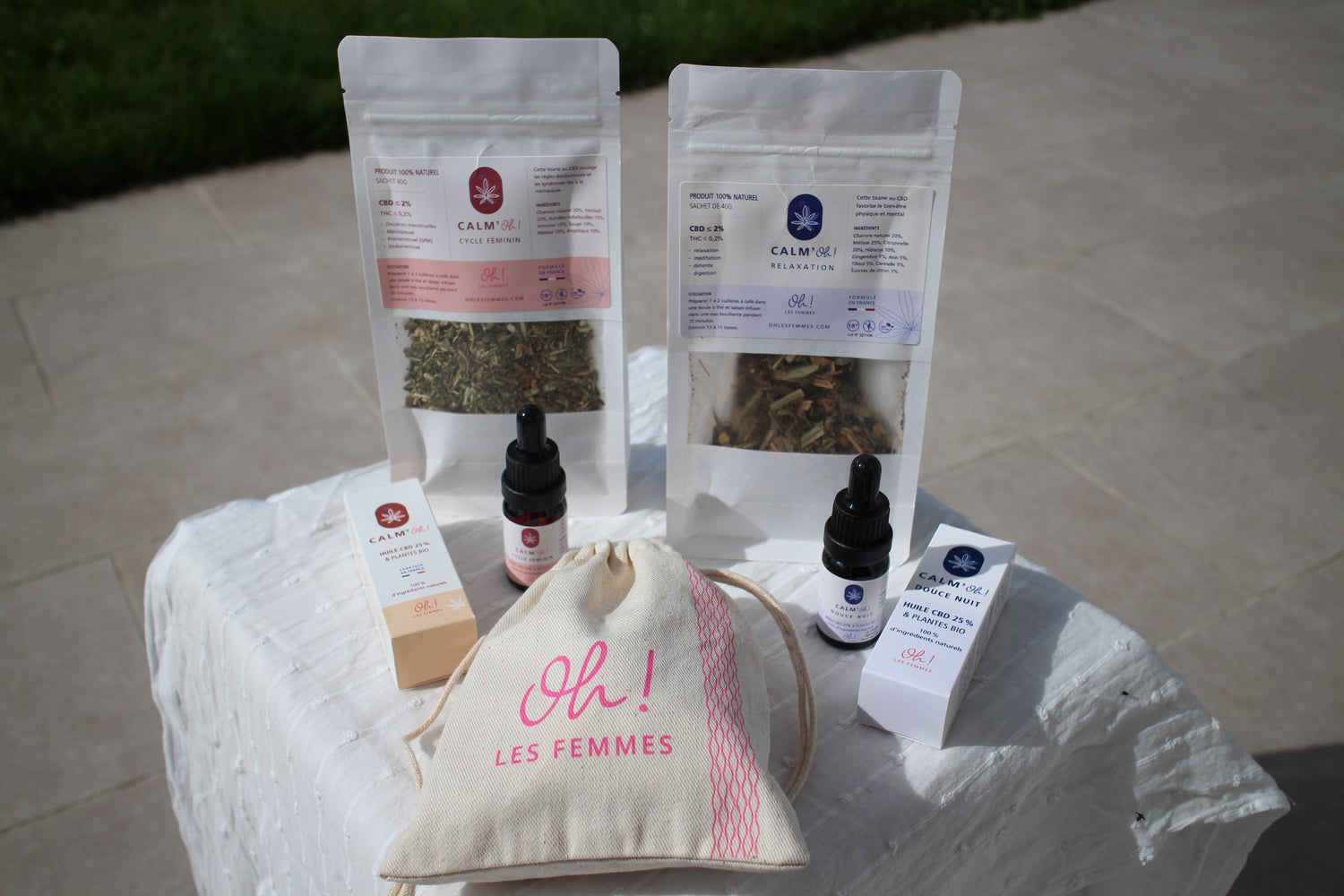 Pack Découverte & Bien-être Cycle Féminin | Solutions pour les Règles | Oh ! les Femmes