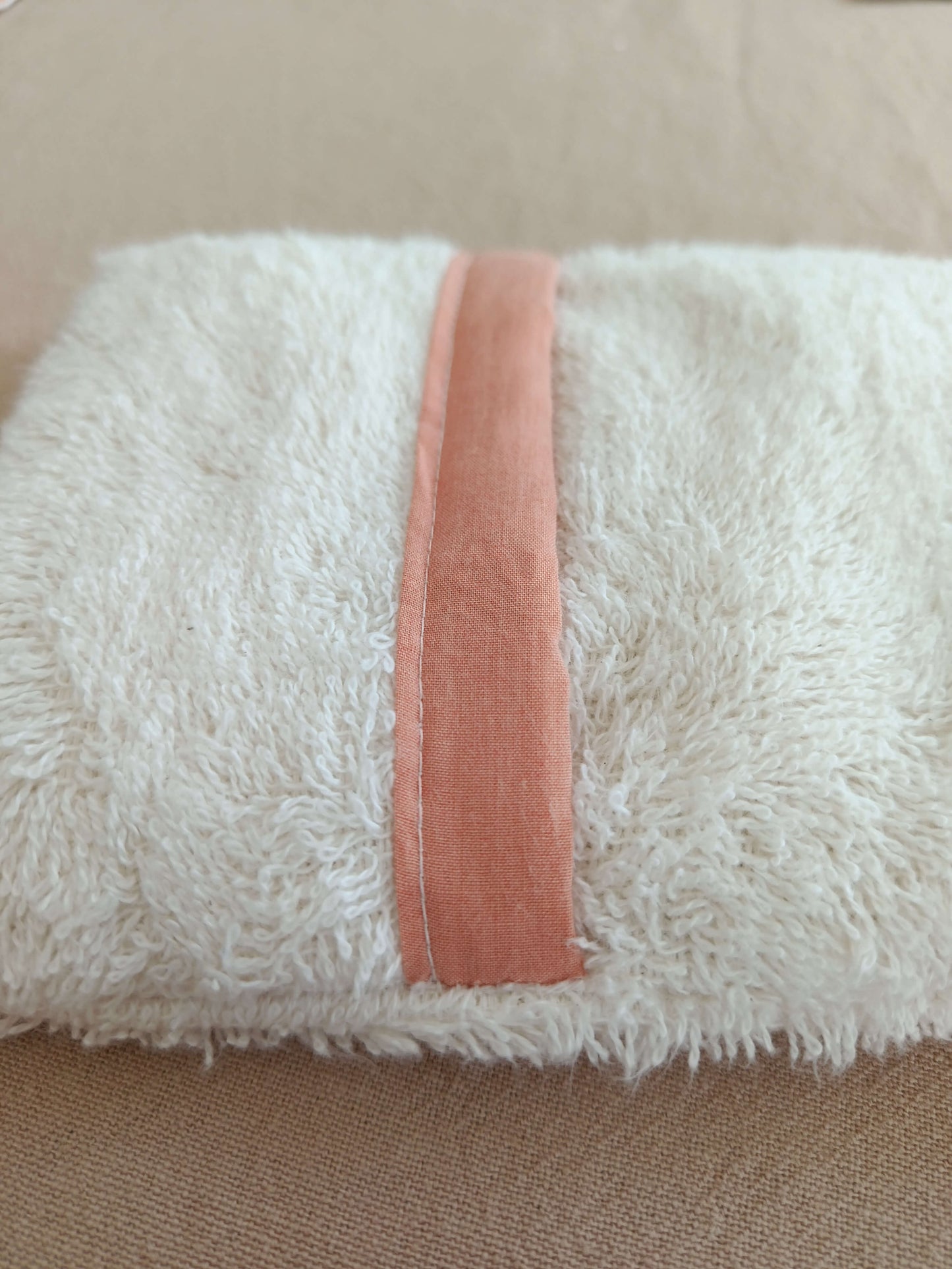 Calm'Oh Bouillotte sèche aux graines de lin et fleurs de lavandin 100% coton biologique