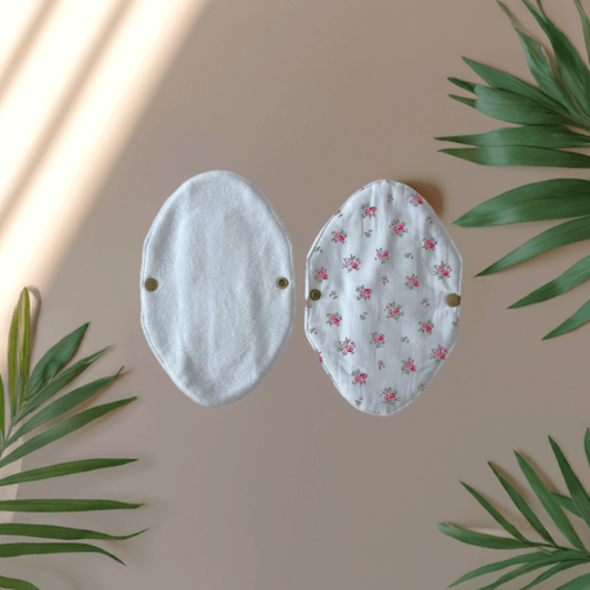 serviette hygienique lavable réutilisable (SHL) jour imprimé et uni pour menstruations