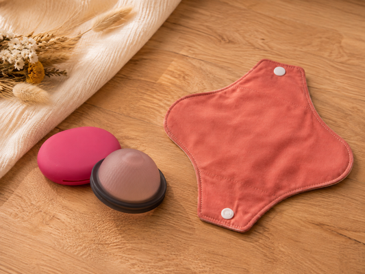 Pack Disque menstruel et Serviette Lavable – L’essentiel anti-fuites