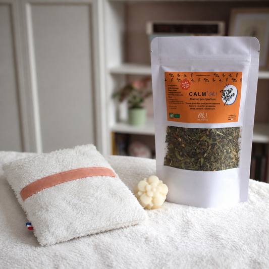 Coffret cadeau bien-être : tisane et bouillotte apaisant