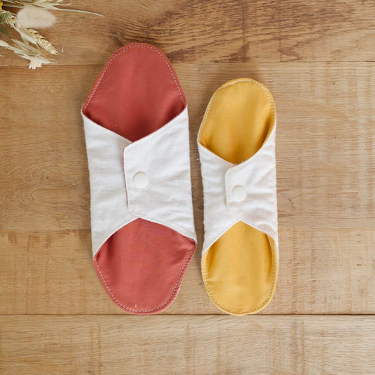 serviette hygiénique lavable flux normal et super