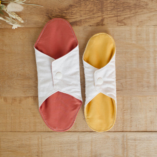 serviette hygiénique lavable flux normal et super