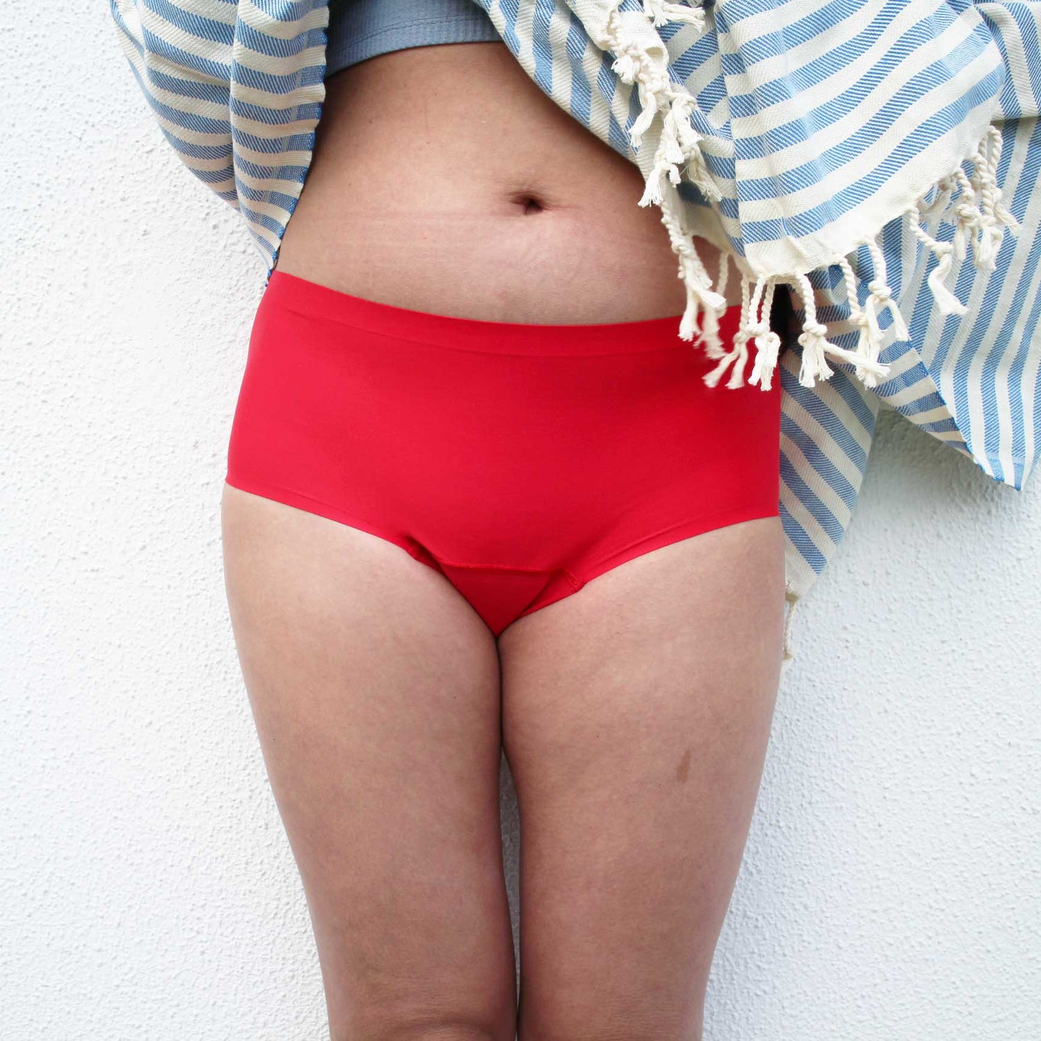 Culotte menstruelle taille haute sans couture